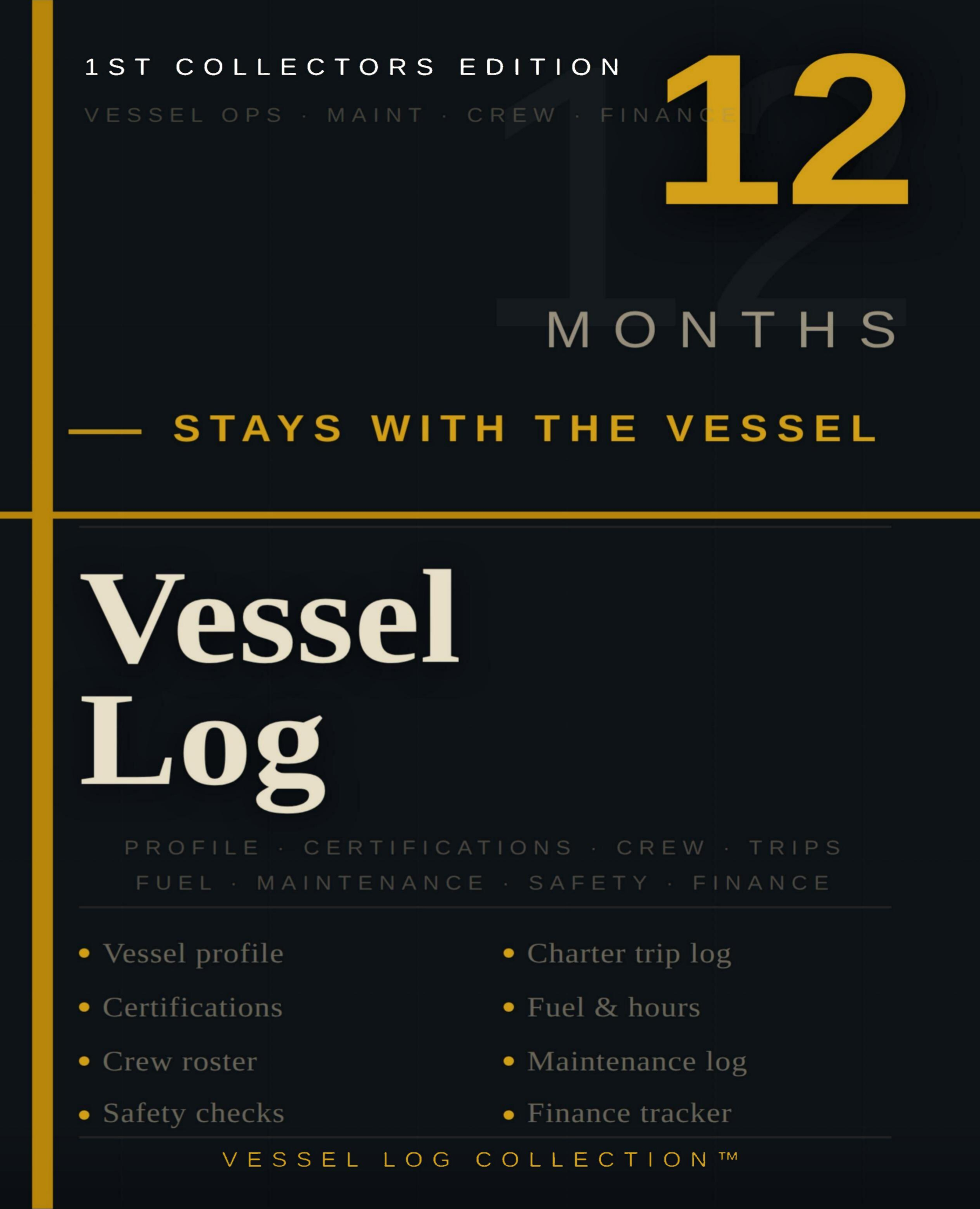 Vessel Log 12 Month